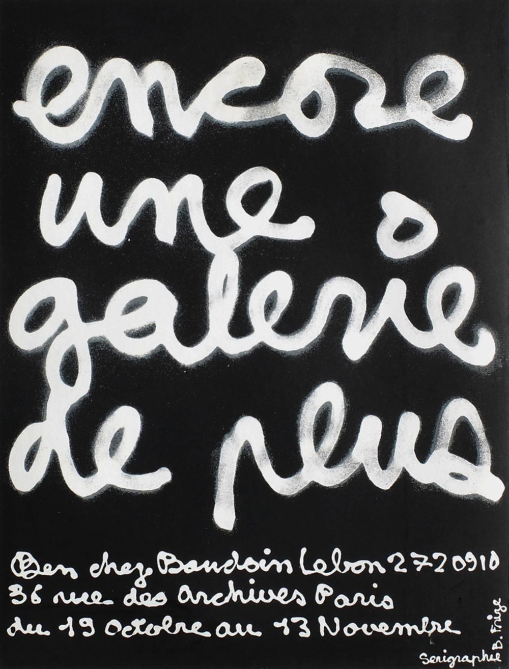 Expo 75 - Ben chez Baudoin Lebon