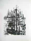 Chalutiers au port