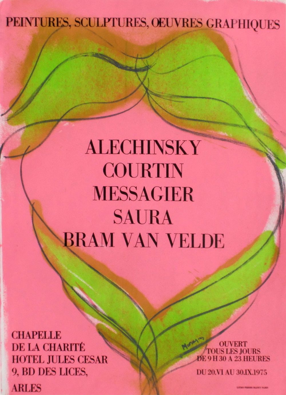 Expo 75 - Arles Chapelle de la Charité
