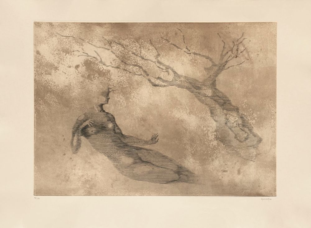 Femme à l'arbre