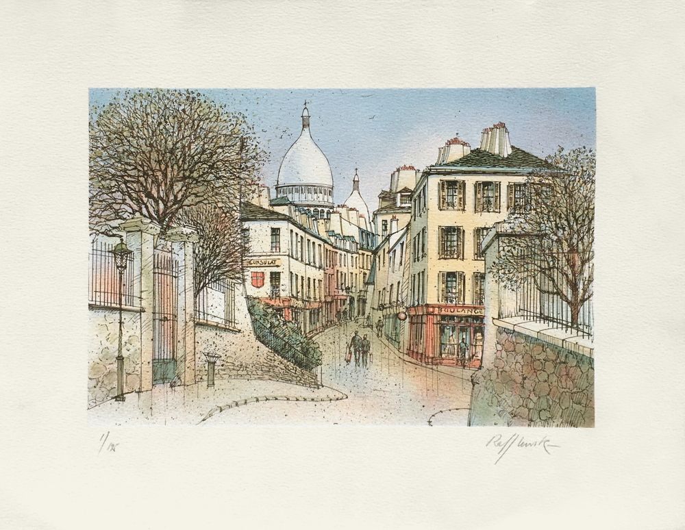 Paris - Montmartre rue Saint rustique