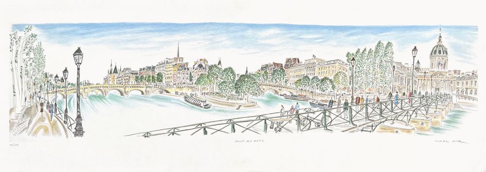Le Pont des Arts à Paris