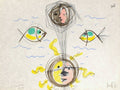 L'âge du verseau : visages et poissons