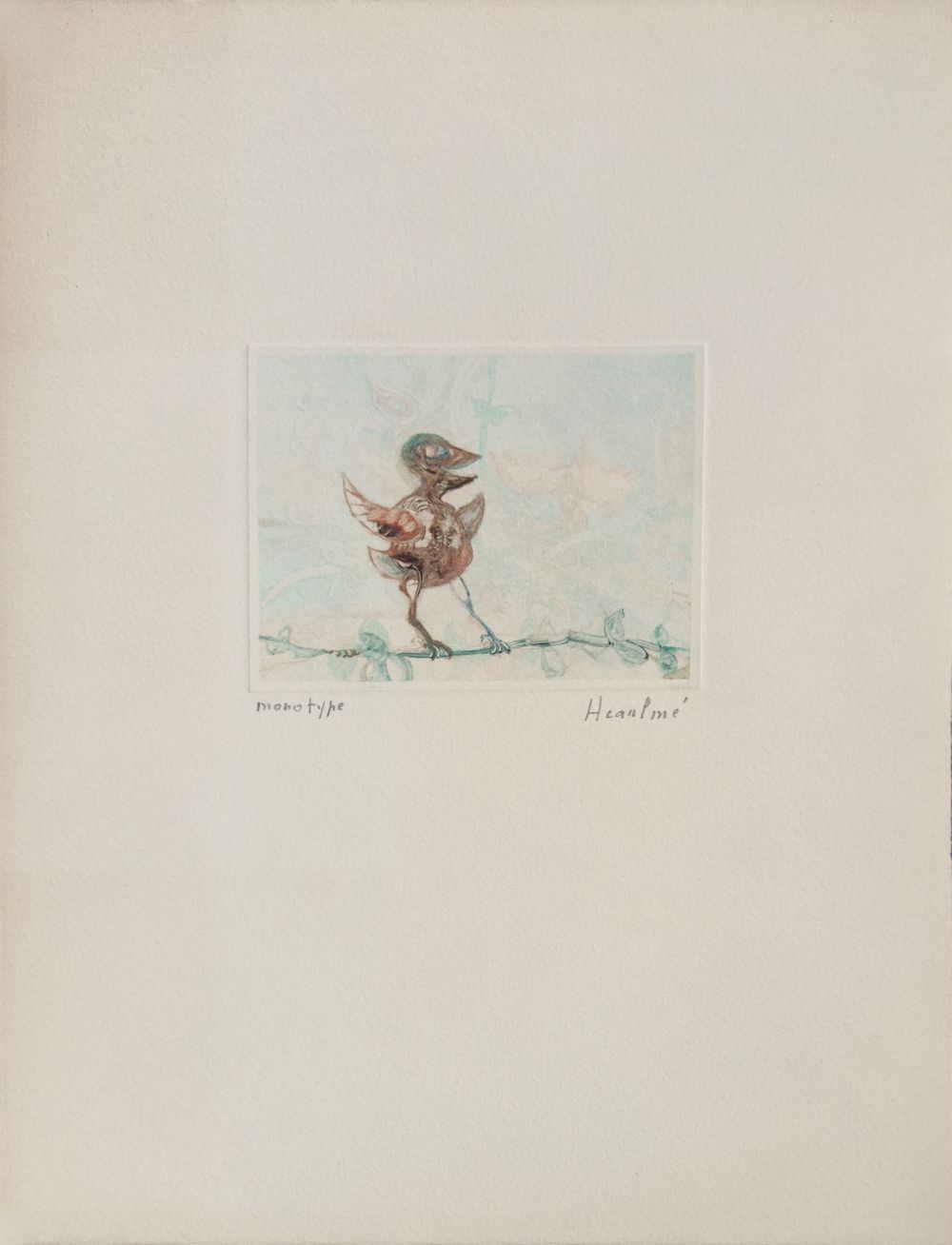 Oiseau sur la branche