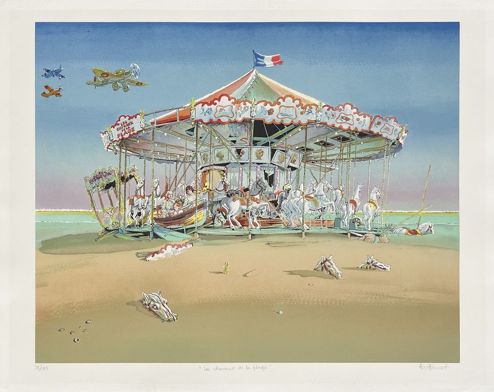 Les chevaux de la plage
