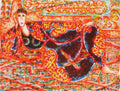 Femme au sofa