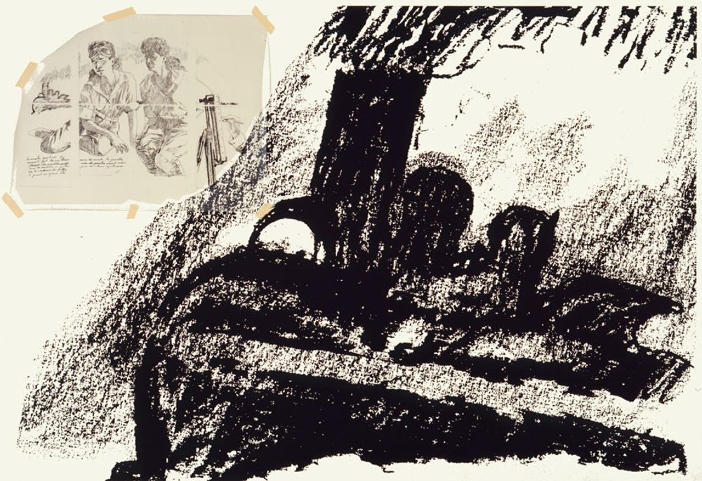Les modèles du peintre, détail