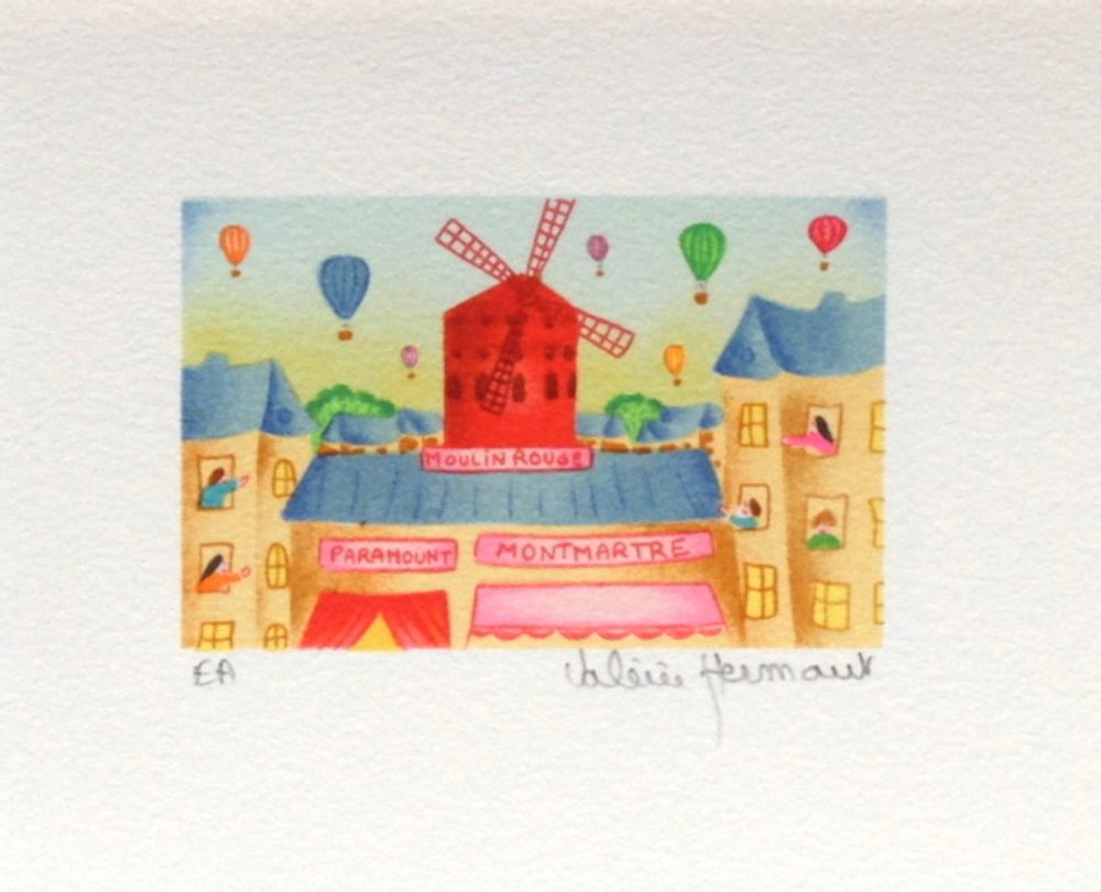 Paris, le Moulin Rouge