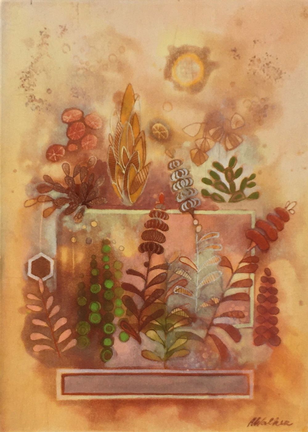 Parterre de plantes