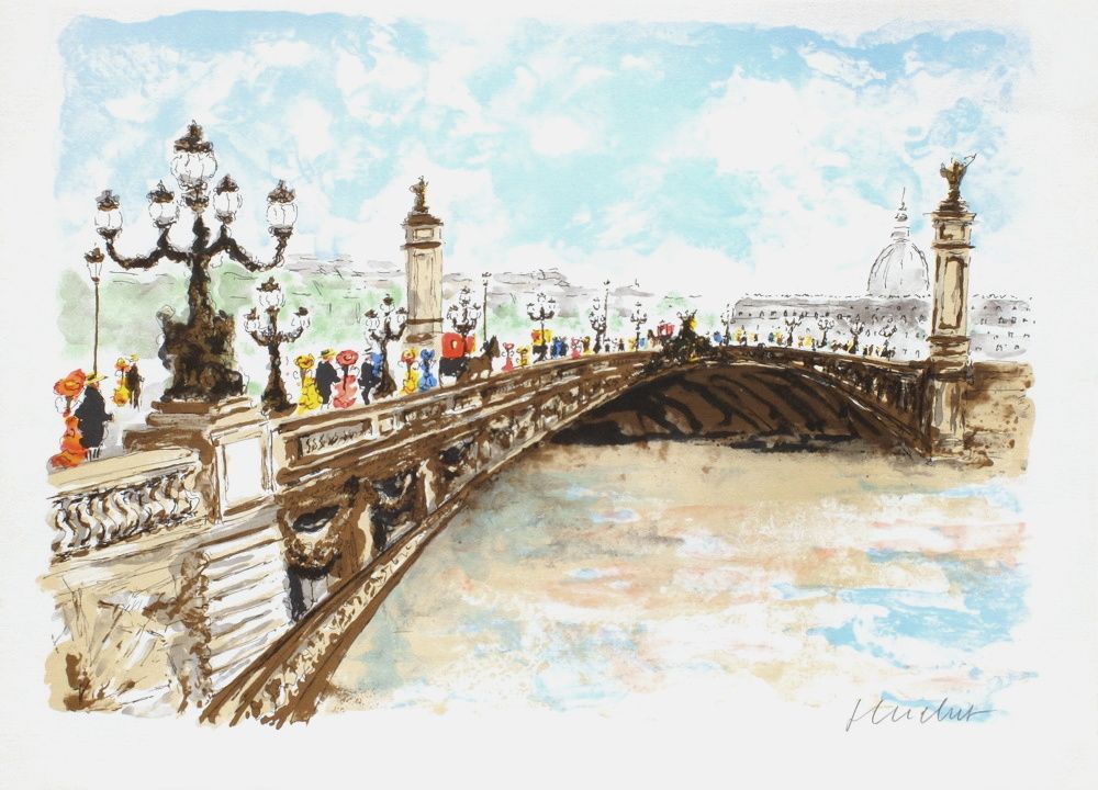 Paris, le Pont Alexandre III (2)