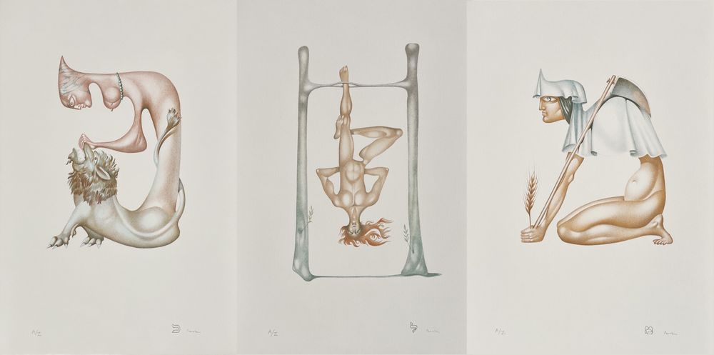 L'alphabet (complete set of 22) — vue 6
