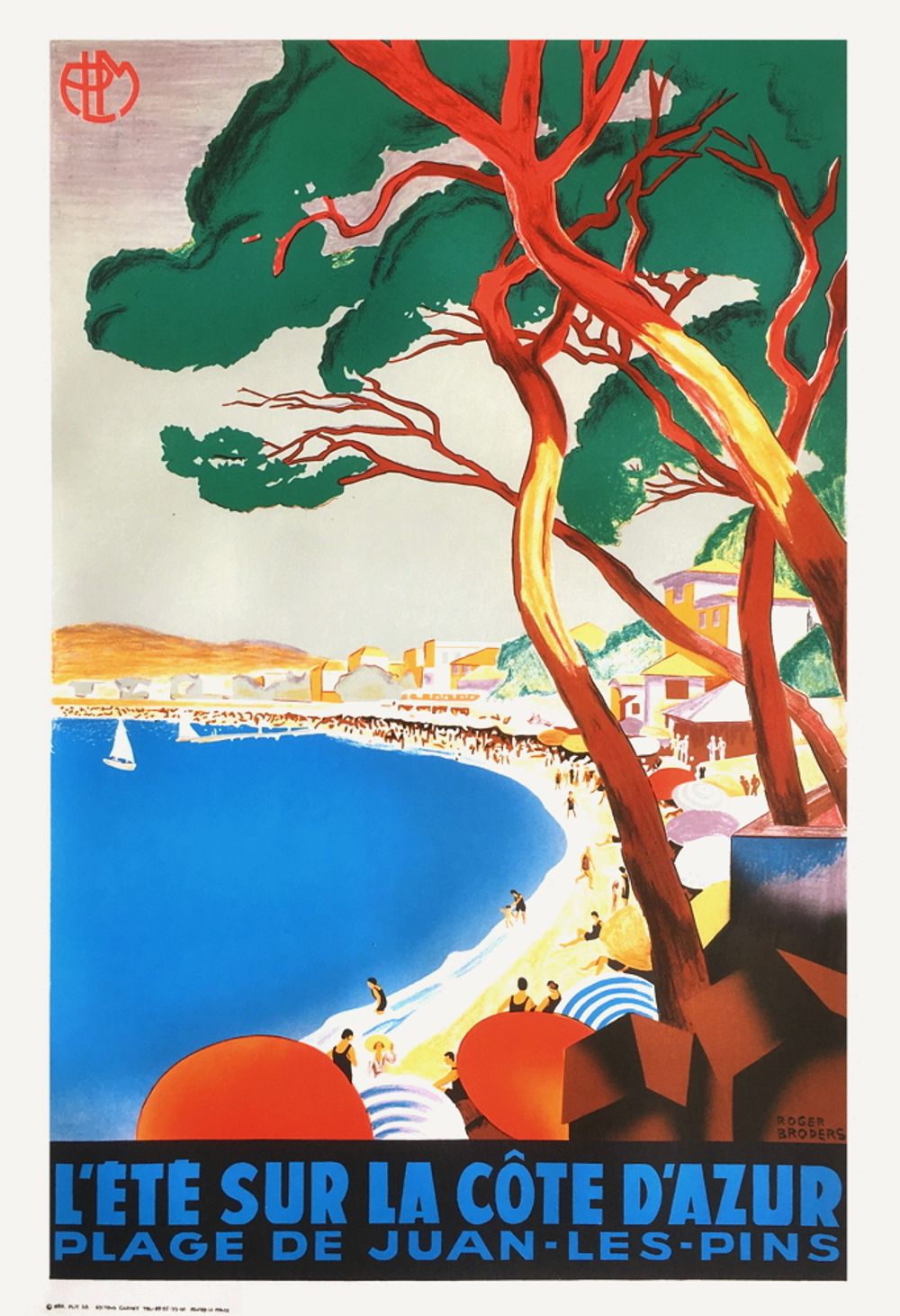 L'été sur la Côte d'Azur - Juan les Pins