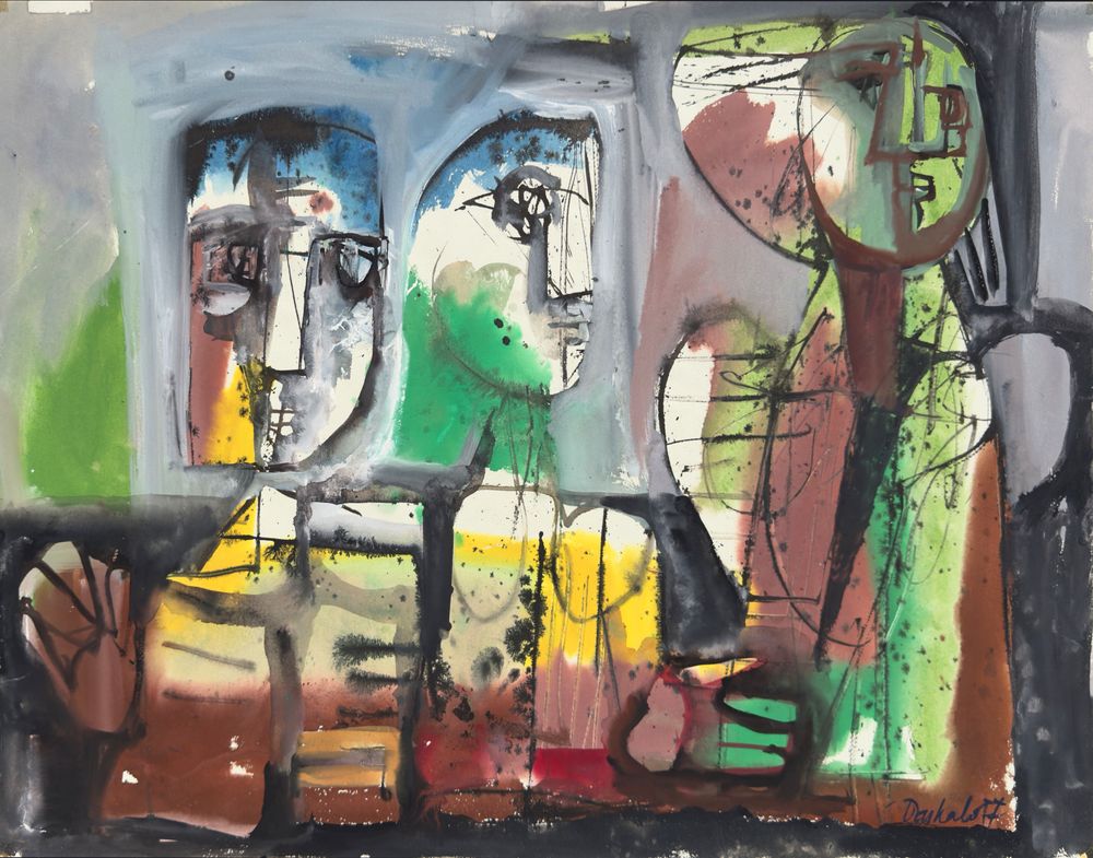 Trois personnages